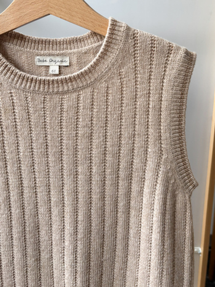 Жилет Bebe Organic с вискозой и шерстью, 116