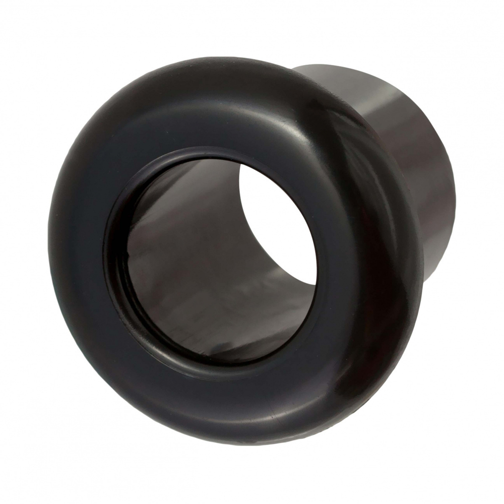 Втулка (проход через стену), пластик, цвет черный (20 шт/уп) B1-VT-23-20