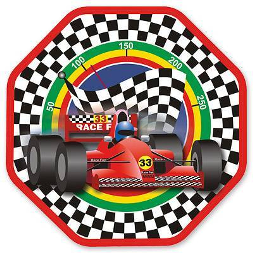 Распродажа Тарелки восьмиугольник Формула1 25 см. 6 шт.