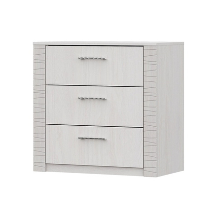 МС "Гамма 20" Комод (3 ящика) Серия №4 Ясень анкор светлый / Сандал светлый