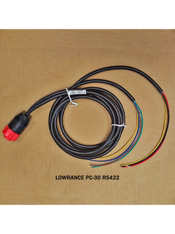 Кабель питания и передачи данных PC-30 RS422 для Lowrance HDS, Elite Ti / Ti2. Replacement 000-0127-49