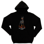 Толстовка "Доберман - себе намордник надень"