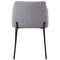Серый стул Koping на черных металлических ножках | Купить в Hallberg.ru