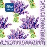 Салфетки бумажные 33*33 Pero Prestige Романтика, 3сл 20л