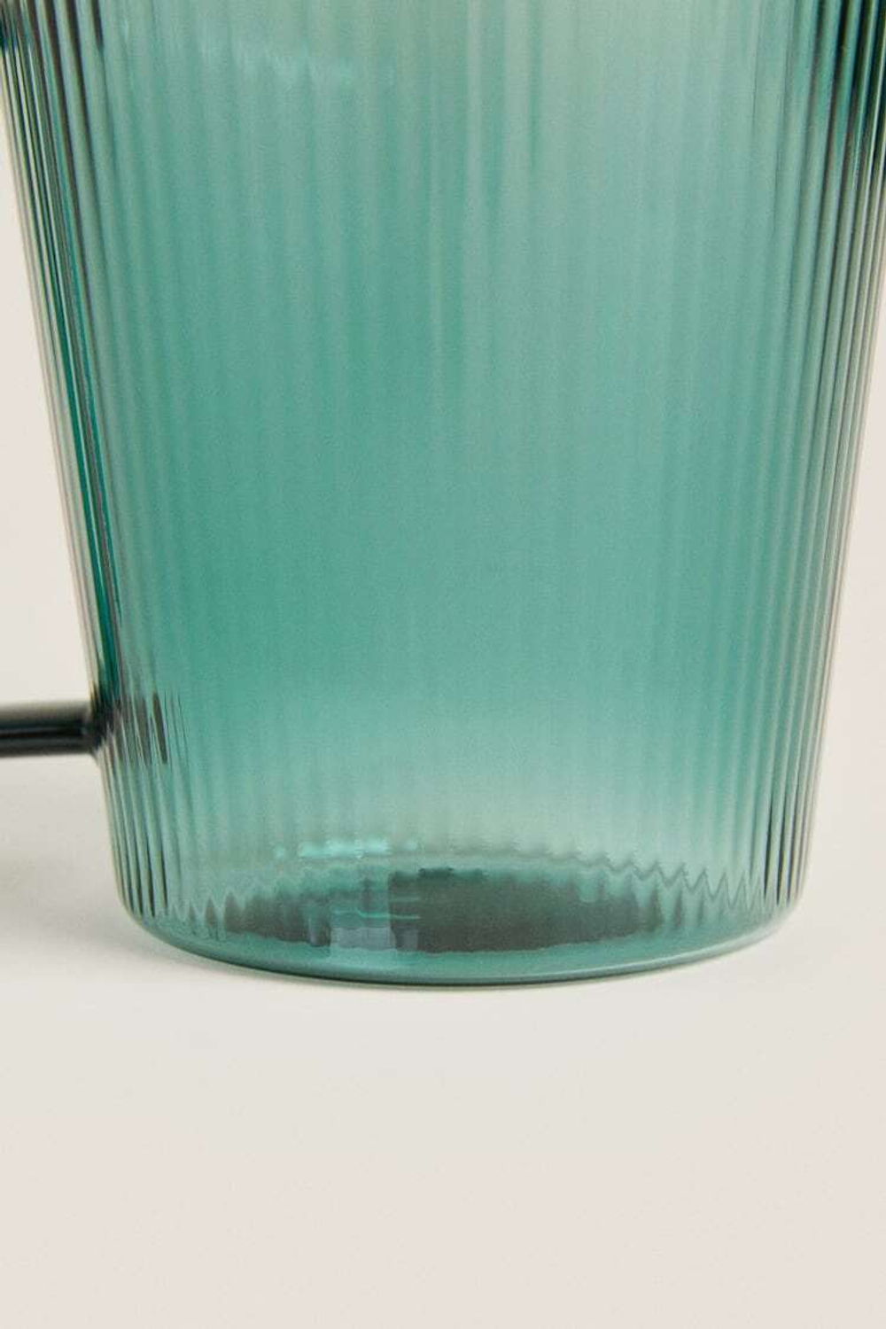 ZARA HOME КРУЖКА ИЗ БОРОСИЛИКАТНОГО СТЕКЛА, БИРЮЗОВЫЙ