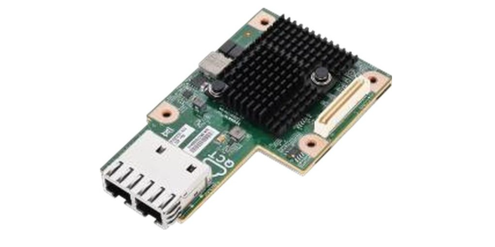 Сетевой адаптер Quanta 1HY9ZZZ096Q, 1Гбит/с, RJ-45, Intel i357-T2, черный