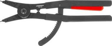 Щипцы прямые с фиксатором для стопорных колец, разжим, 85-170 мм, 3.5-4.0 мм, 400 мм JONNESWAY P9916C