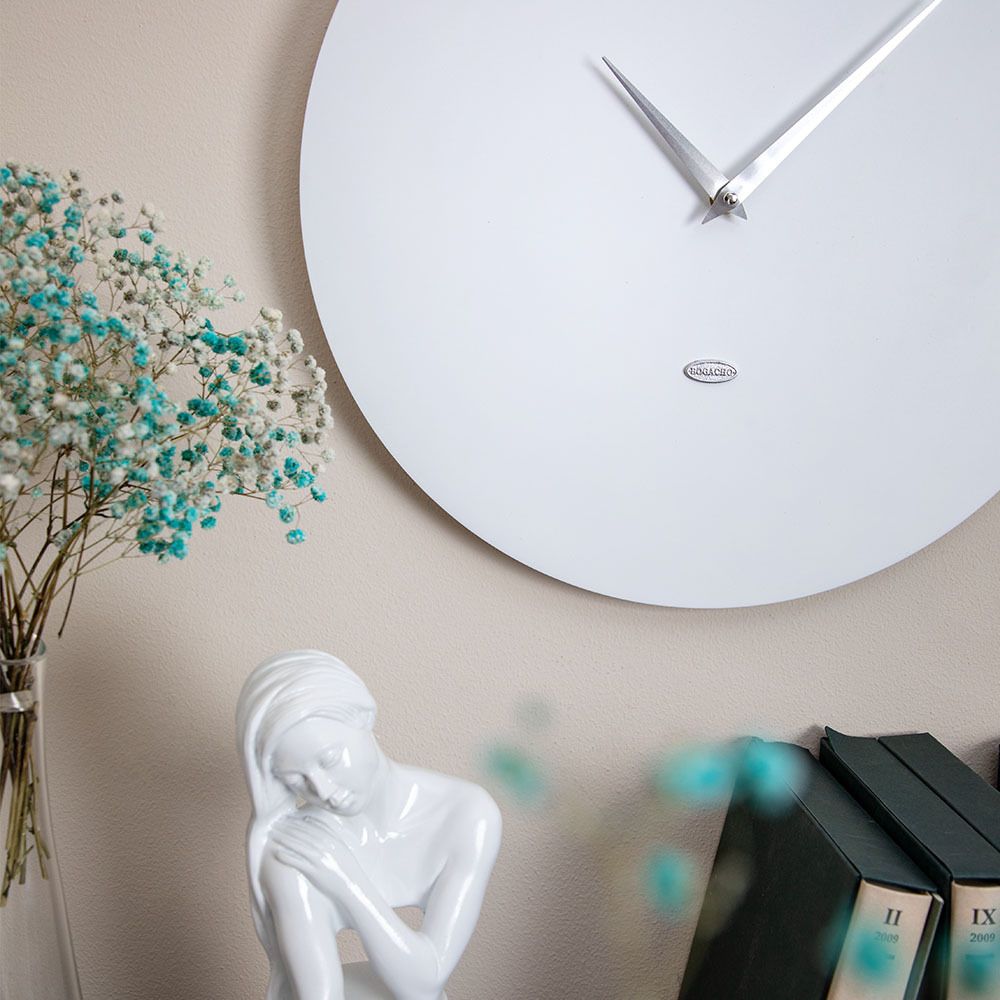 Часы настенные Симпл Айс Сильвер