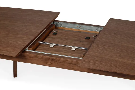 Раздвижной обеденный стол Hera 180-220х90 см, шпон ореха