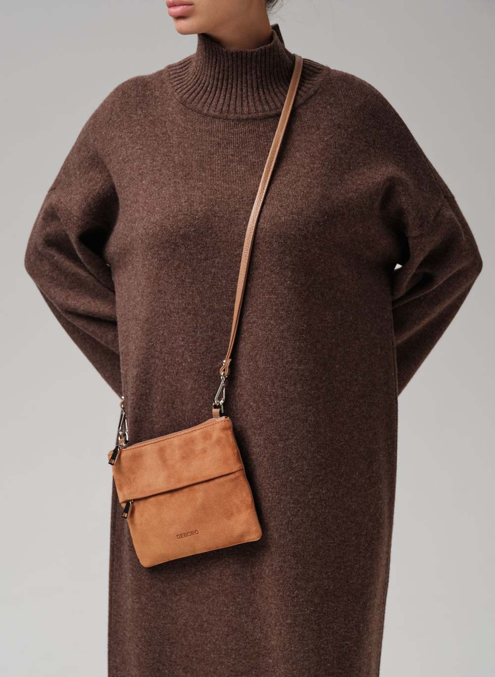 Замшевая сумка Deboro 3017 вуд