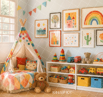 Фотофон "Игровая комната" арт. ФФ910-34