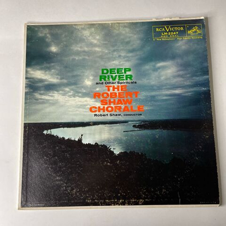 Винтажная виниловая пластинка LP The Robert Shaw Chorale Хорал Роберта Шоу, Deep River And Other Spirituals (USA 1966)