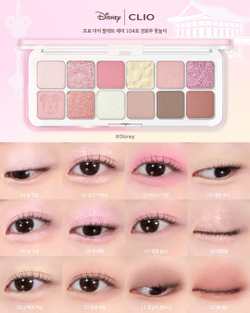 CLIO PRO EYE PALETTE AIR (MICKY &AMP; FRIENDS) - Палетка теней для век