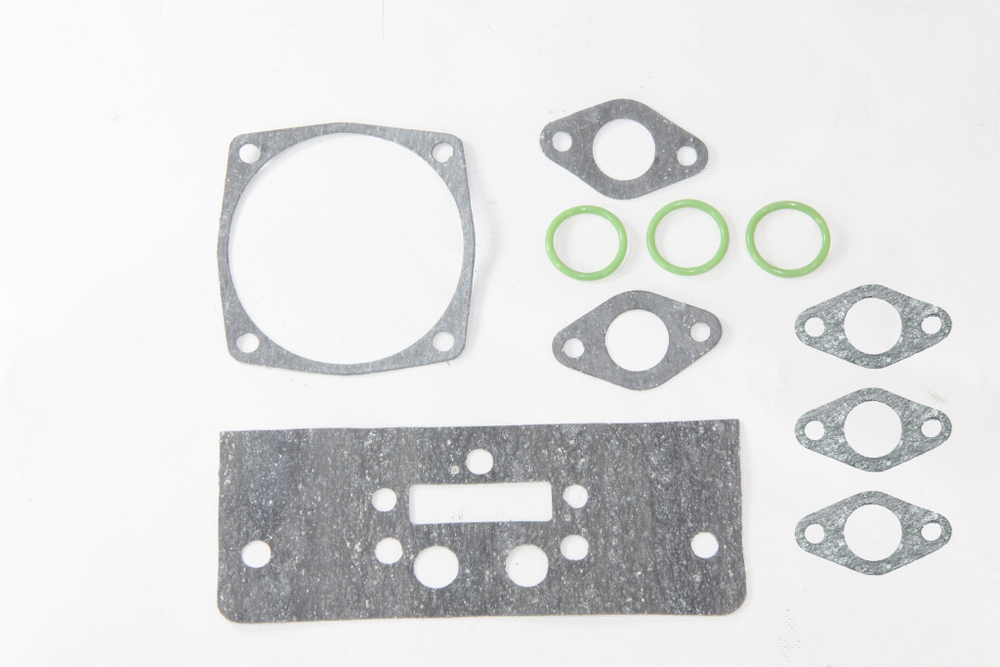 Комплект прокладок теплообменника КАМАЗ ЕВРО-3, 4, 5 (Паронит+силикон, 5 наим.: 7406-1013288-02, 7406.1012100, 740.90-1013253, 7405.1013298, 740.1002406) (740.90-1013200, 343-1013215) эконом RUATI