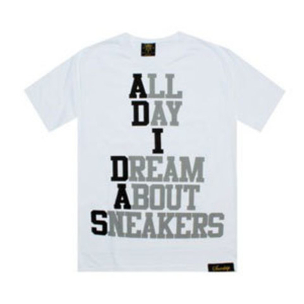 Футболка Sneaktip All Day I Dream About Sneakers белая