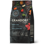 GRANDORF FRESH Свежее мясо ягненка с бататом для стерилизованных или пожилых кошек