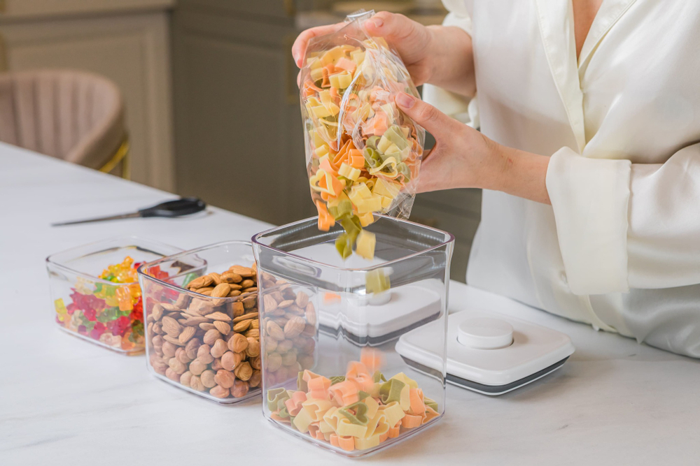 Контейнер для сыпучих продуктов 1.5л Wo Home Click