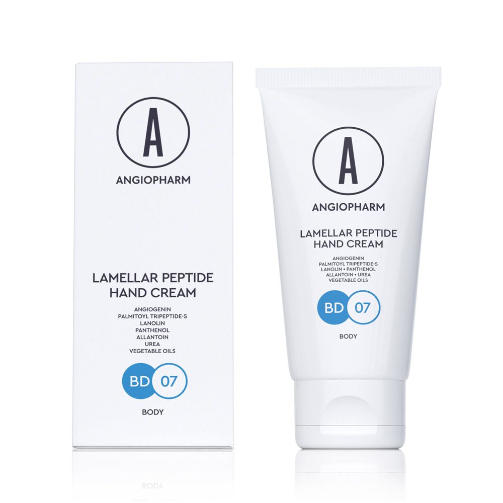 Ламеллярный крем для ANGIOPHARM Lamellar Peptide Hand Cream 50 мл