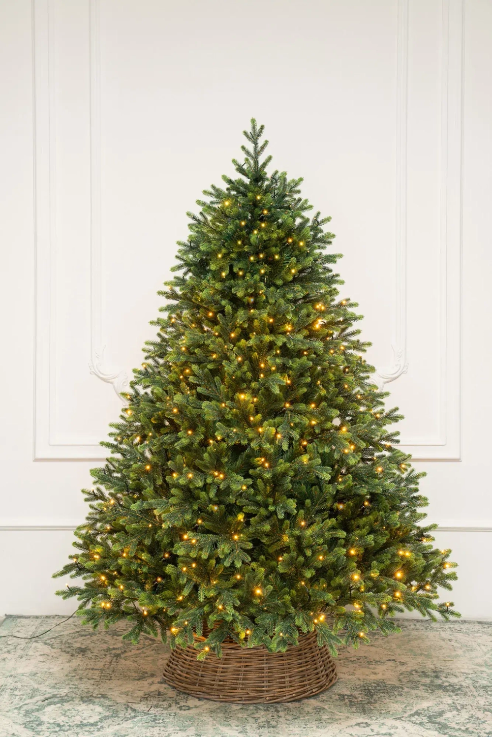 Искусственная елка Венецианская 300 см., 950 мульти/теплых белых Led ламп (2в1), Литая хвоя+ПВХ, ЕлкиТорг (175300)