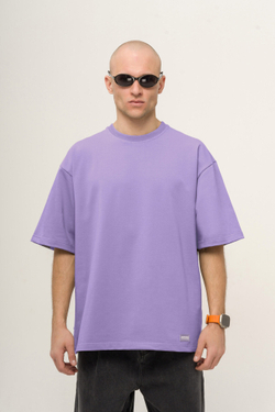 Футболка KUL'TURA OverSize "Basic" Ярко-Фиолетовый