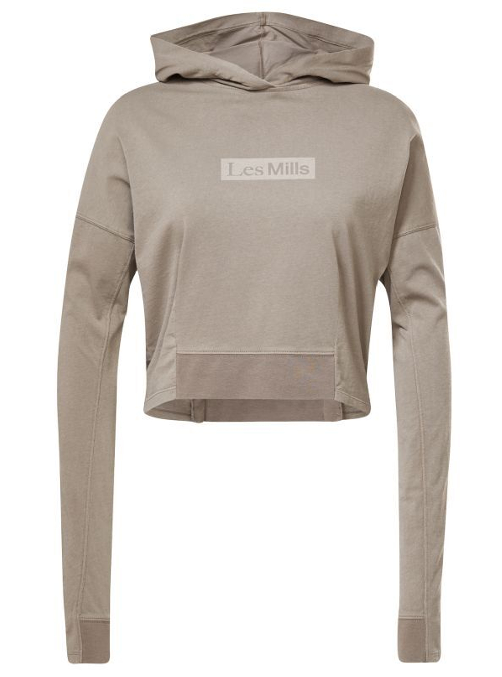 Женская Кофта теннисная Reebok Les Mills Natural Dye Lightweight Hoodie W - серый