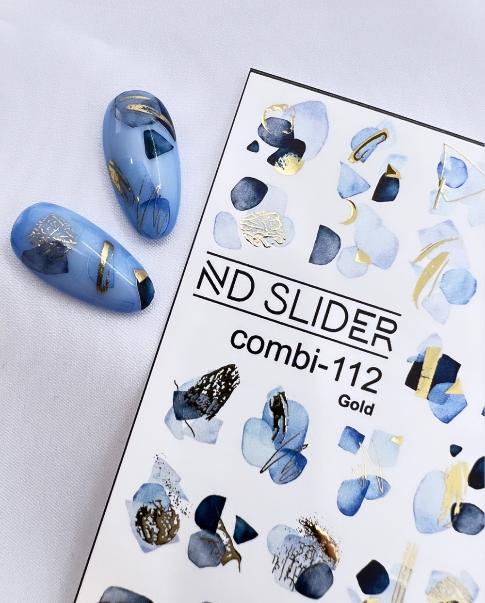 Слайдер-дизайн Nail Design C-112 (золото)