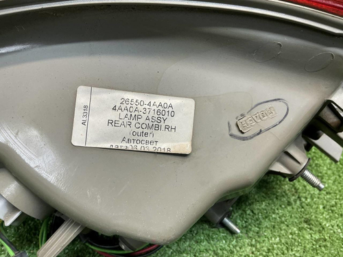 Фонарь правый внешний Nissan Almera G15 (12-18)