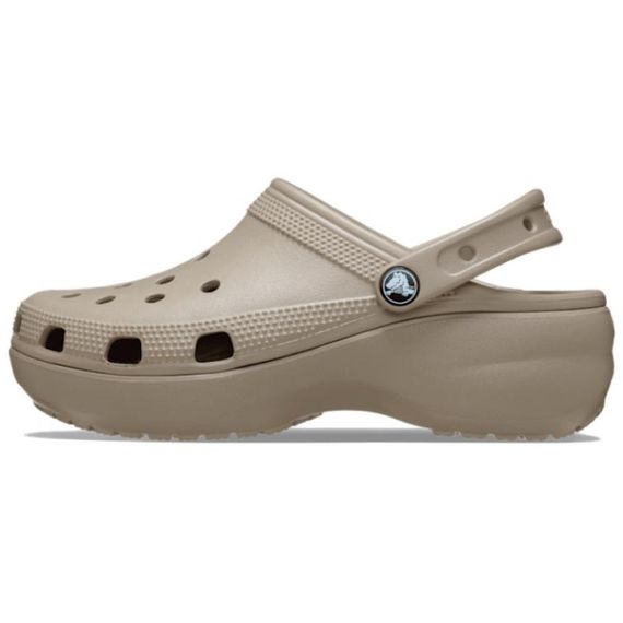 Crocs Classic Platform Clog 'Gray Brown'