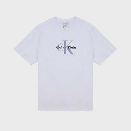 Футболка Calvin Klein Jeans Monogram Logo Brilliant White