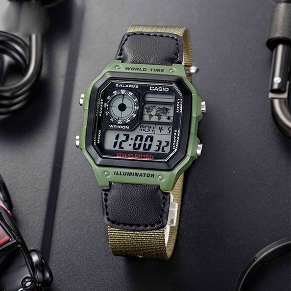 Наручные часы CASIO AE-1200WHB-3B