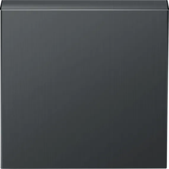 Donel R98 METAL вороненая сталь накладка для розетки Schuko с с крышкой, 16A 250 В~, серия DA