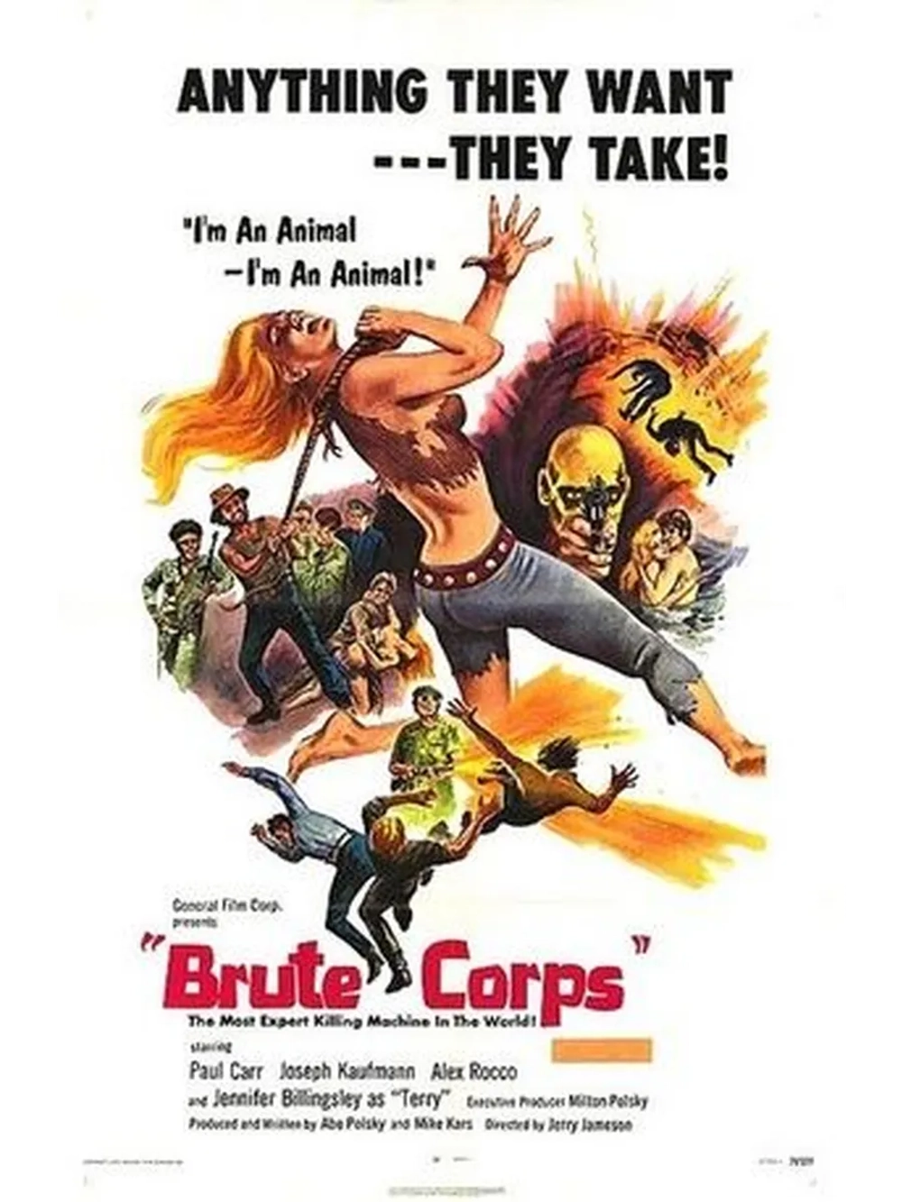 Жестокие береты (1971) (DVD-R)