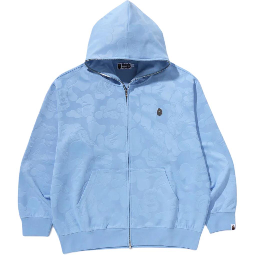 A Bathing Ape Solid Camo Jacquard One Point Relaxed Fit Zip Худи