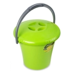 Ведро Либерти 14л с крышкой салатовое С605КСАЛ (комплект 11 шт)