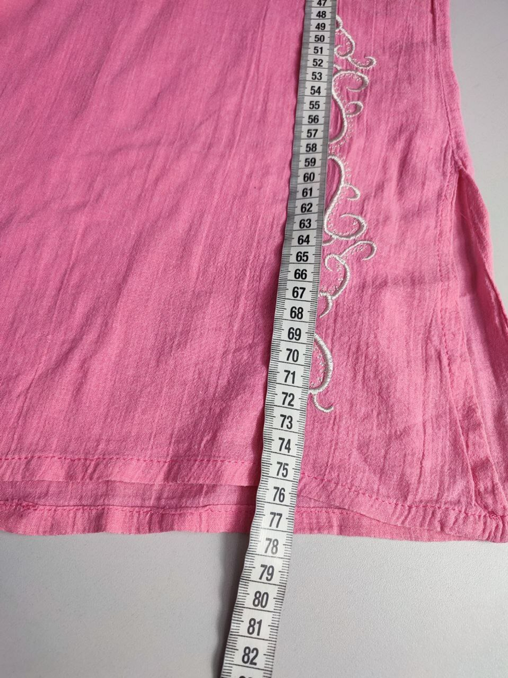 Платье хлопковое свободного кроя 40 размер