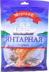 МОРСКИЕ СНЕКИ ЯНТАРНАЯ С ПЕРЦЕМ 36ГР