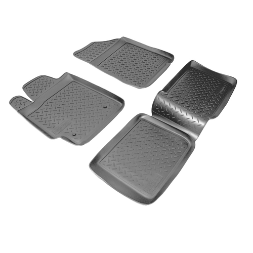 Ковры в салон Norplast/Unidec для Toyota Camry в кузове V40 (2006-2011), Черный, арт.NPL-Po-88-09