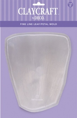 Молд D. Полосатая текстура. Листья луковичных. Универсальный для расплющивания.