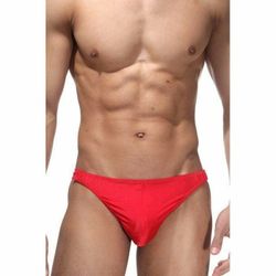 Трусы мужские тонги красные на застежке La Blinque LB15076