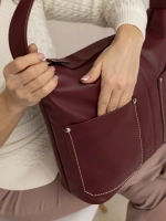 Сумка через плечо большая шоппер