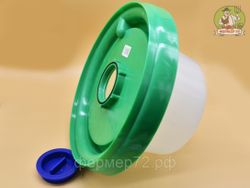 Поилка вакуумная 5 л с пробкой