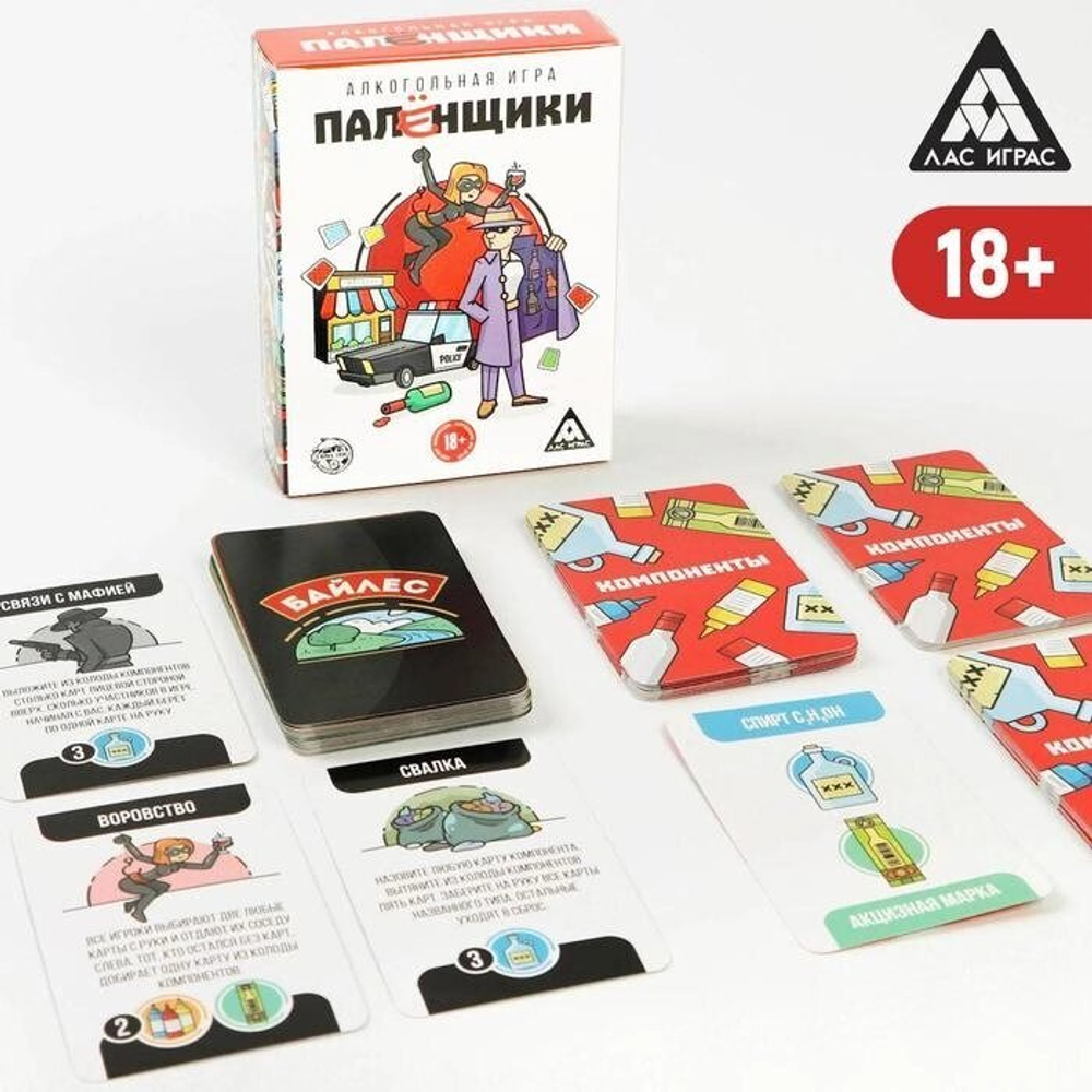 Алкогольная игра «Палёнщики», 18+