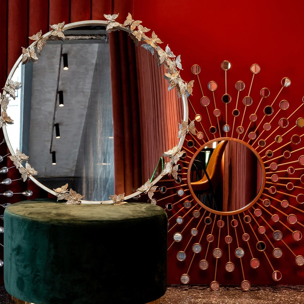 Настенное зеркало Белладжио Голд Объект мечты