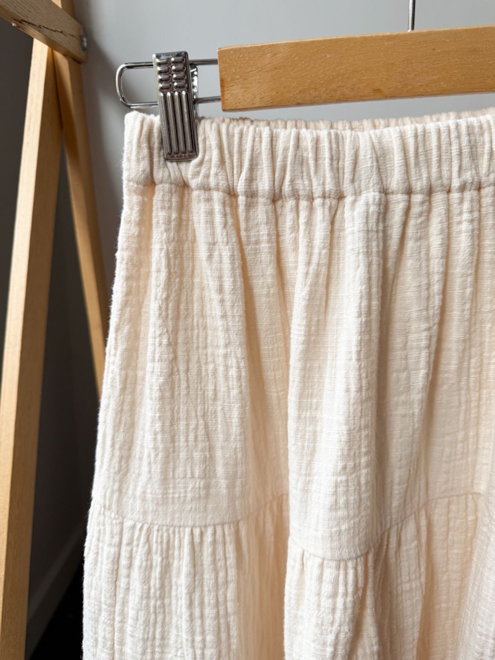 Хлопковая ярусная юбка Tocoto Vintage, 140