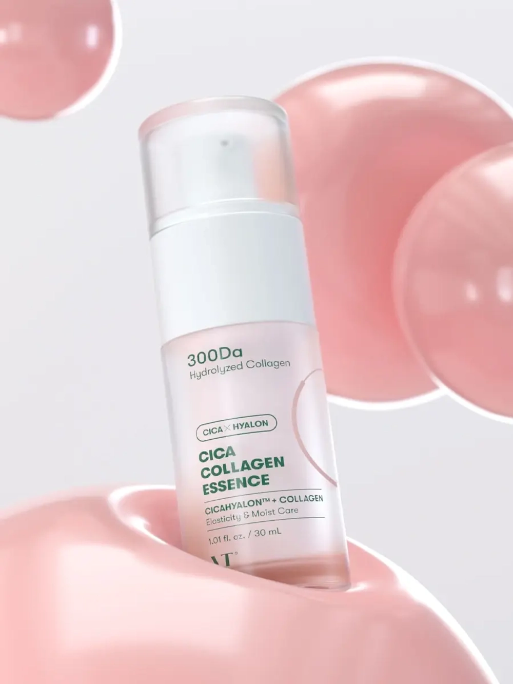 VT Cosmetics Увлажняющая эссенция с коллагеном и пептидами Cica Collagen Essence 30 мл