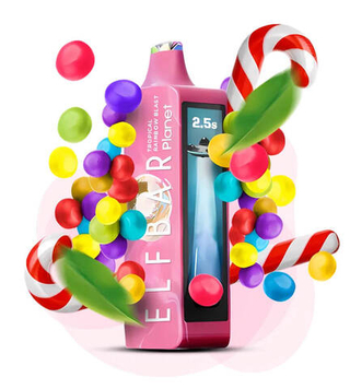 Elf Bar Planet 25000 - Tropical Rainbow Blast (5% nic)