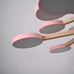 Люстра на штанге TURNA DBL L12 Pink