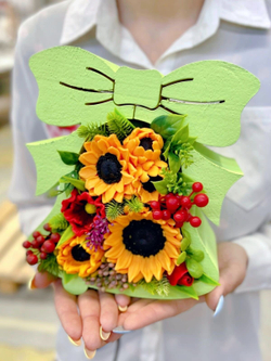 Букет «Колокольчик мятный»