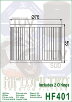 Фильтр масляный Hilfo Filtro HF401
