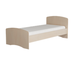 Кровать "Фант-4" 800х1900 (млечный дуб), ЛДСП, Фант-мебель, г. Волжск